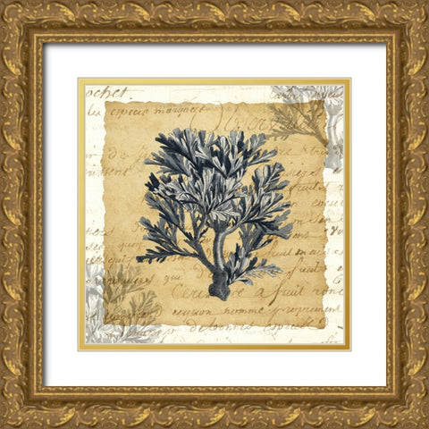 La Vie en Mer IV Gold Ornate Wood Framed Art Print with Double Matting by Vision Studio