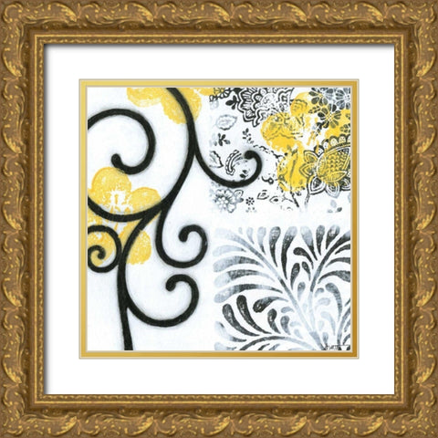Opulence III Gold Ornate Wood Framed Art Print with Double Matting by Wyatt Jr., Norman