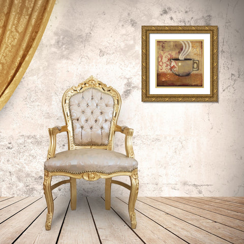 Rich and Smooth II Gold Ornate Wood Framed Art Print with Double Matting by Wyatt Jr., Norman