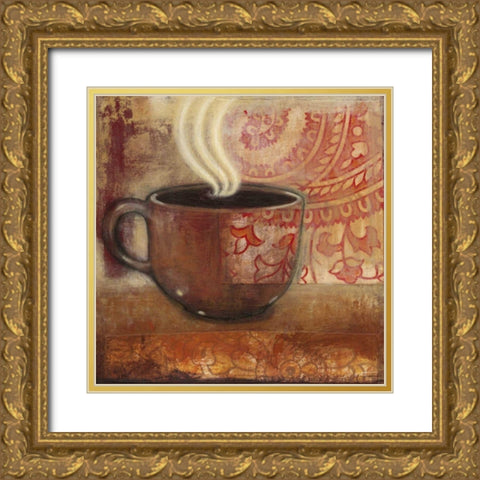 Rich and Smooth III Gold Ornate Wood Framed Art Print with Double Matting by Wyatt Jr., Norman