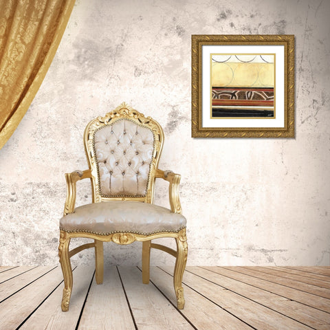 World Culture I Gold Ornate Wood Framed Art Print with Double Matting by Wyatt Jr., Norman