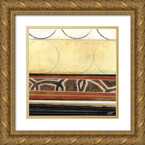World Culture I Gold Ornate Wood Framed Art Print with Double Matting by Wyatt Jr., Norman