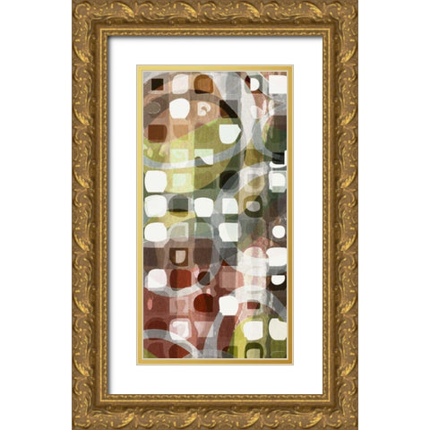 Mirror Ball I Gold Ornate Wood Framed Art Print with Double Matting by Burghardt, James