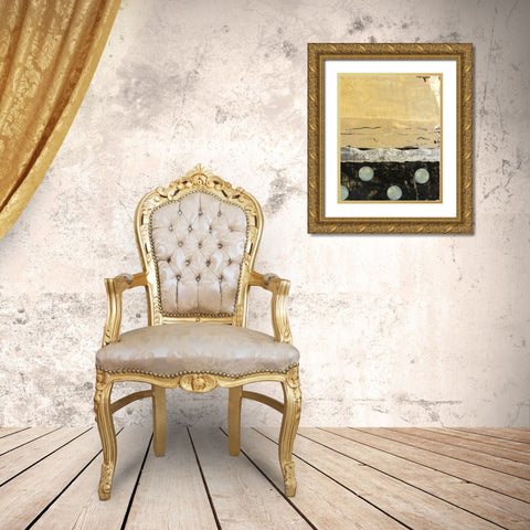 Dirty Weather II Gold Ornate Wood Framed Art Print with Double Matting by Avondet, Natalie