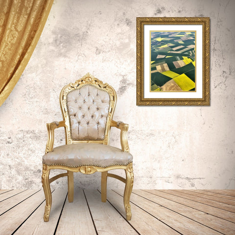 Approaching Paris I Gold Ornate Wood Framed Art Print with Double Matting by Chester, Colby