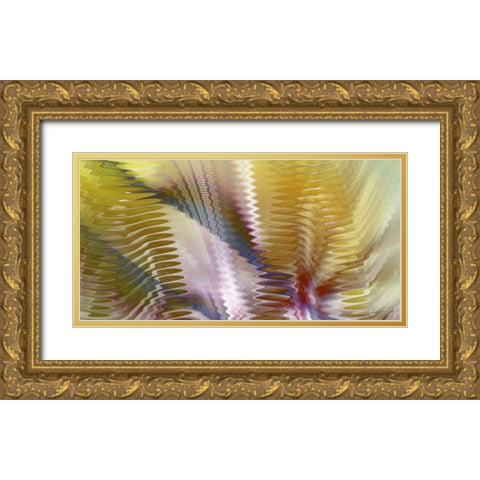 Symphonic I Gold Ornate Wood Framed Art Print with Double Matting by Burghardt, James