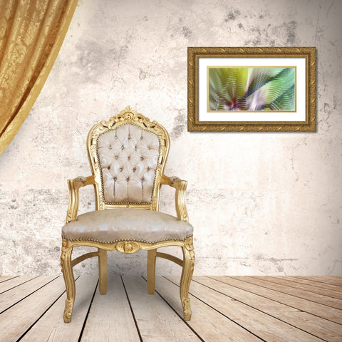 Symphonic II Gold Ornate Wood Framed Art Print with Double Matting by Burghardt, James