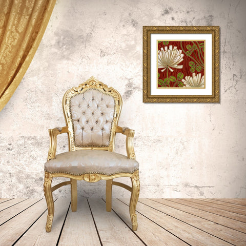 Gretchen I Gold Ornate Wood Framed Art Print with Double Matting by Deans, Karen