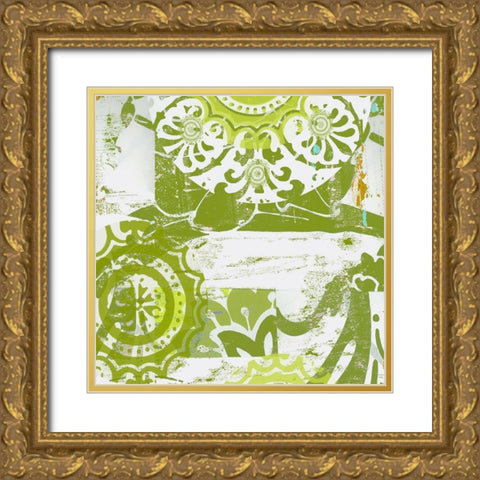 Big Wheel I Gold Ornate Wood Framed Art Print with Double Matting by Mountain, Ricki