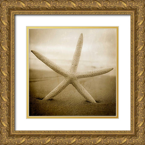 Right at Home Gold Ornate Wood Framed Art Print with Double Matting by Hartson-Weddle, Ryan
