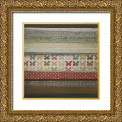 Best Friends Gold Ornate Wood Framed Art Print with Double Matting by Green-Aldridge, W.