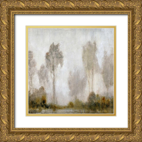 Misty Marsh I Gold Ornate Wood Framed Art Print with Double Matting by OToole, Tim