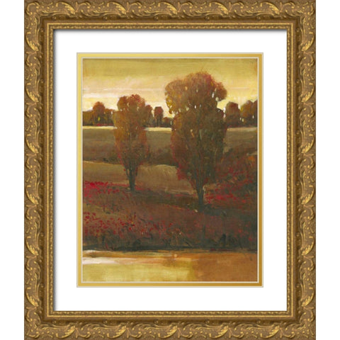 Illuminating Sky II Gold Ornate Wood Framed Art Print with Double Matting by OToole, Tim