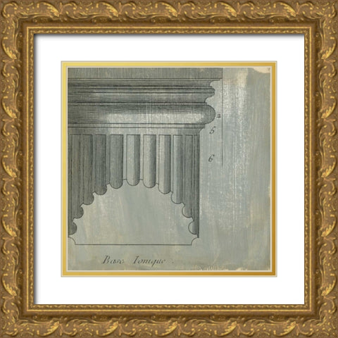 Decorative Elegance VI Gold Ornate Wood Framed Art Print with Double Matting by Harper, Ethan