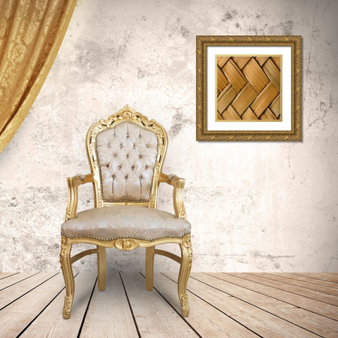 Natures Textures VI Gold Ornate Wood Framed Art Print with Double Matting by Vision Studio
