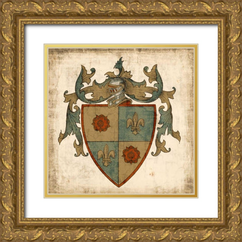 Noble Heritage I Gold Ornate Wood Framed Art Print with Double Matting by Vision Studio