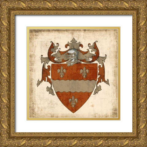 Noble Heritage II Gold Ornate Wood Framed Art Print with Double Matting by Vision Studio