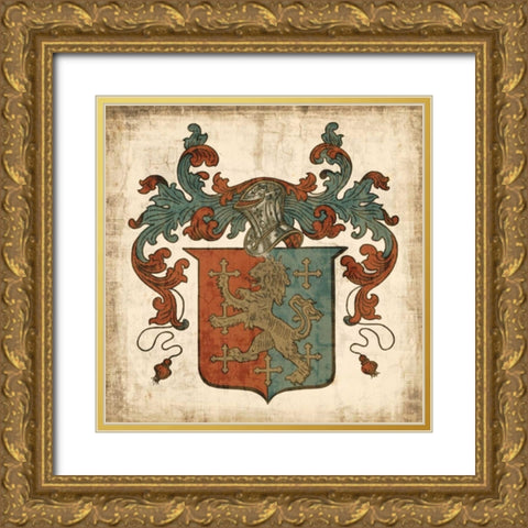 Noble Heritage IV Gold Ornate Wood Framed Art Print with Double Matting by Vision Studio