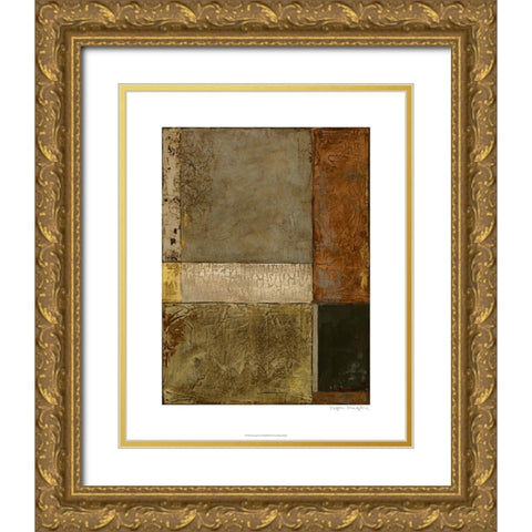 Gilded Age I Gold Ornate Wood Framed Art Print with Double Matting by Meagher, Megan