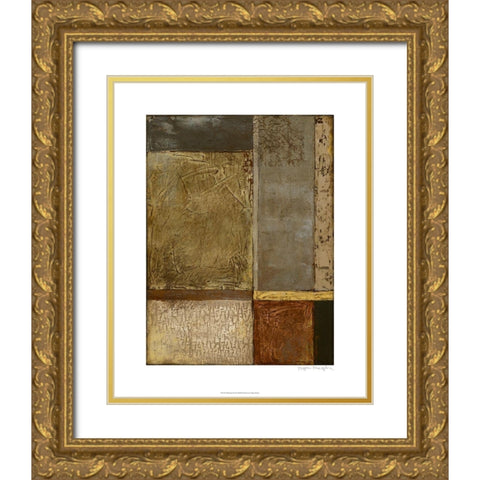 Gilded Age II Gold Ornate Wood Framed Art Print with Double Matting by Meagher, Megan