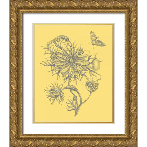 Natures Optimism II Gold Ornate Wood Framed Art Print with Double Matting by Vision Studio