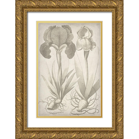 Classic Romance IV Gold Ornate Wood Framed Art Print with Double Matting by Vision Studio