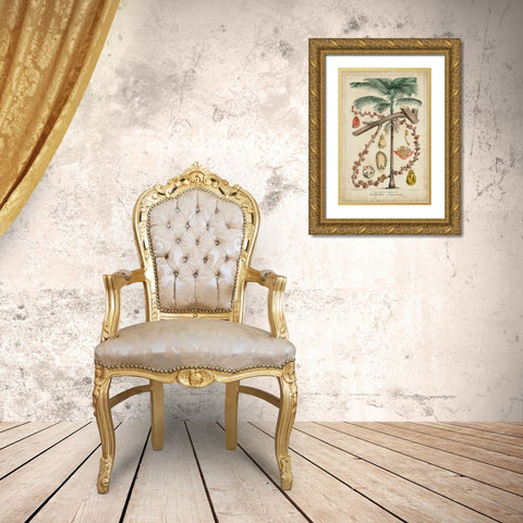 Palma Exotica II Gold Ornate Wood Framed Art Print with Double Matting by Vision Studio