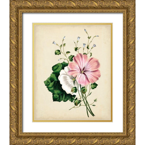 Natures Romance V Gold Ornate Wood Framed Art Print with Double Matting by Vision Studio