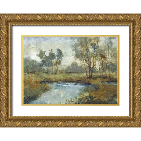 Ethereal Light II Gold Ornate Wood Framed Art Print with Double Matting by OToole, Tim