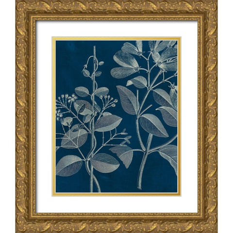 Modern Botany I Gold Ornate Wood Framed Art Print with Double Matting by Vision Studio