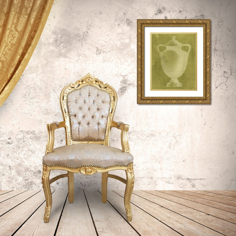 Modern Classic Urn V Gold Ornate Wood Framed Art Print with Double Matting by Vision Studio
