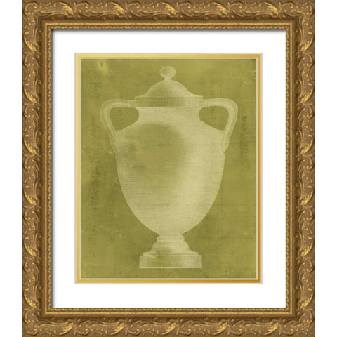 Modern Classic Urn V Gold Ornate Wood Framed Art Print with Double Matting by Vision Studio