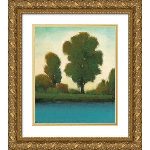 Quiet Moment II Gold Ornate Wood Framed Art Print with Double Matting by OToole, Tim