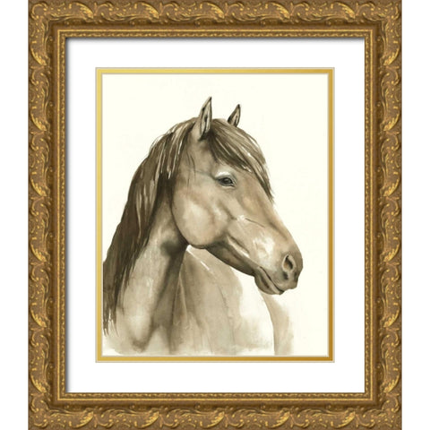 Luna Mare I Gold Ornate Wood Framed Art Print with Double Matting by Popp, Grace
