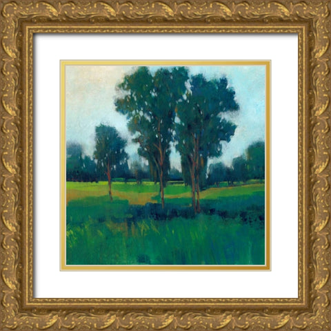 Afternoon Sun II Gold Ornate Wood Framed Art Print with Double Matting by OToole, Tim