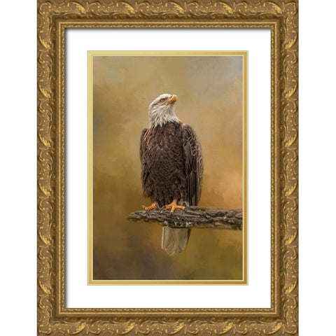 Peace Seeker Gold Ornate Wood Framed Art Print with Double Matting by Parker, Kelley