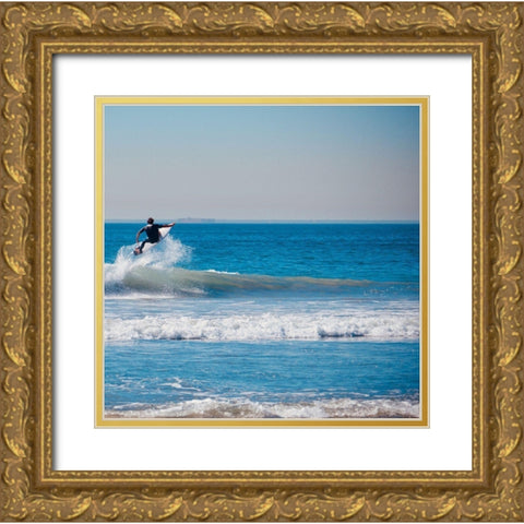 Hang Four Gold Ornate Wood Framed Art Print with Double Matting by Singleton, Ashley