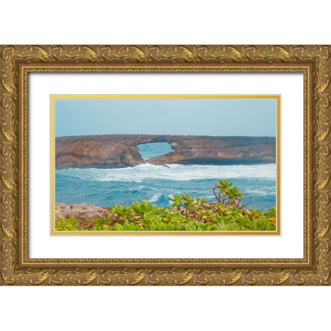 Holy Place Gold Ornate Wood Framed Art Print with Double Matting by Singleton, Ashley