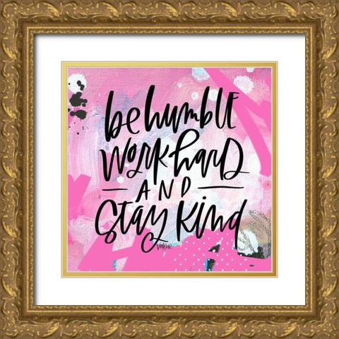 Humble Gold Ornate Wood Framed Art Print with Double Matting by Wieners, Valerie