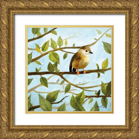 Morning Song I Gold Ornate Wood Framed Art Print with Double Matting by Milan, Vittorio