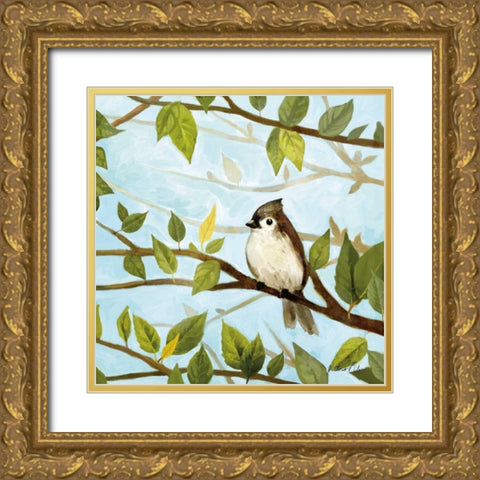 Morning Song II Gold Ornate Wood Framed Art Print with Double Matting by Milan, Vittorio