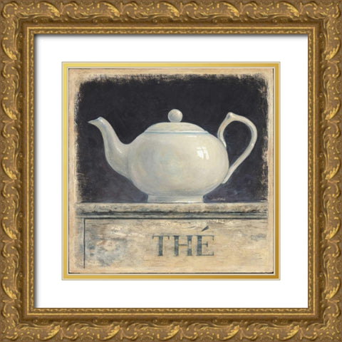 The De Provence Gold Ornate Wood Framed Art Print with Double Matting by Fisk, Arnie