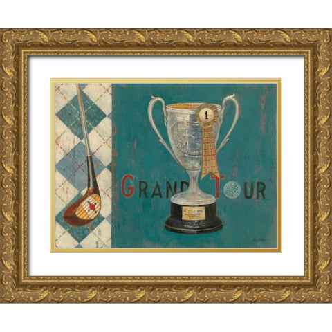 Grand Tour Gold Ornate Wood Framed Art Print with Double Matting by Fisk, Arnie