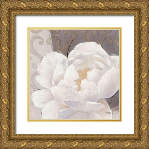 Blissful Bloom 2 Gold Ornate Wood Framed Art Print with Double Matting by Stoyanov