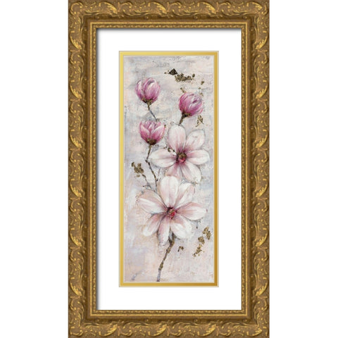 Magnolia Estate 2 Gold Ornate Wood Framed Art Print with Double Matting by Key