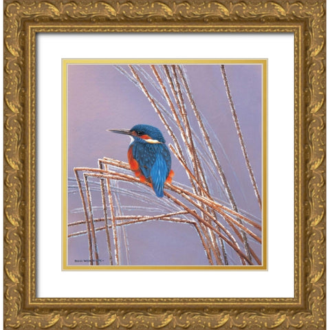 Peace Gold Ornate Wood Framed Art Print with Double Matting by Weenink, Ruud