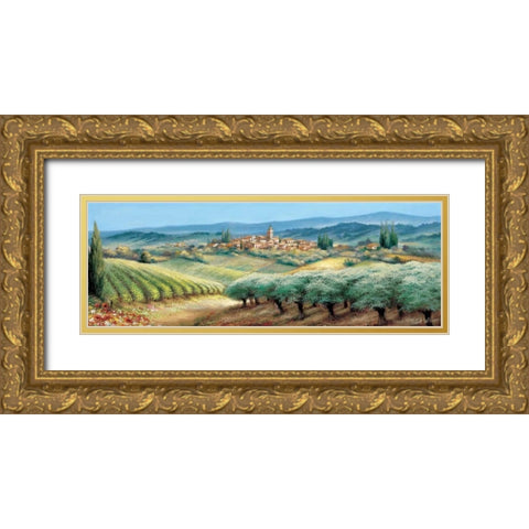 Provence I Gold Ornate Wood Framed Art Print with Double Matting by Withaar, Reint