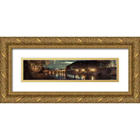 View of Basilica di San Pietro in Vatican, Rome, Italy Gold Ornate Wood Framed Art Print with Double Matting by Frank, Assaf