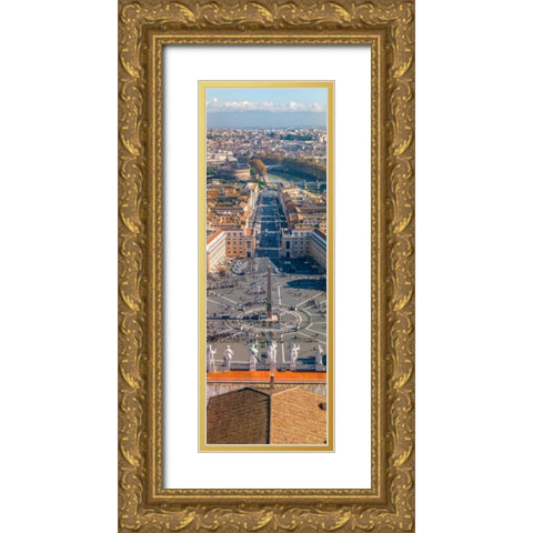 Vatican city, Rome, Italy Gold Ornate Wood Framed Art Print with Double Matting by Frank, Assaf