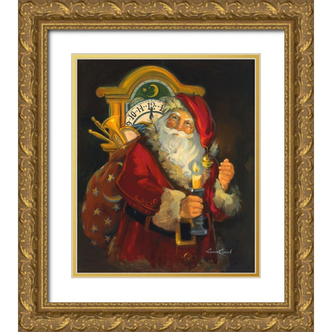 Not A Creature Gold Ornate Wood Framed Art Print with Double Matting by Comish, Susan